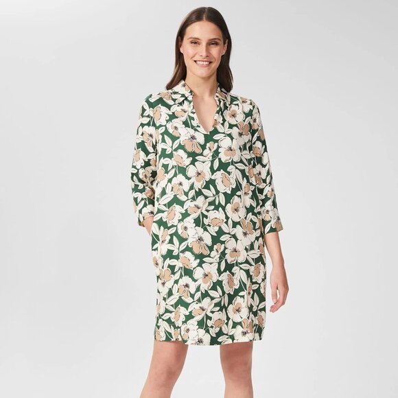 Hobbs London Marea Floral Tunic Dress, Size 12 - Picture 1 of 15